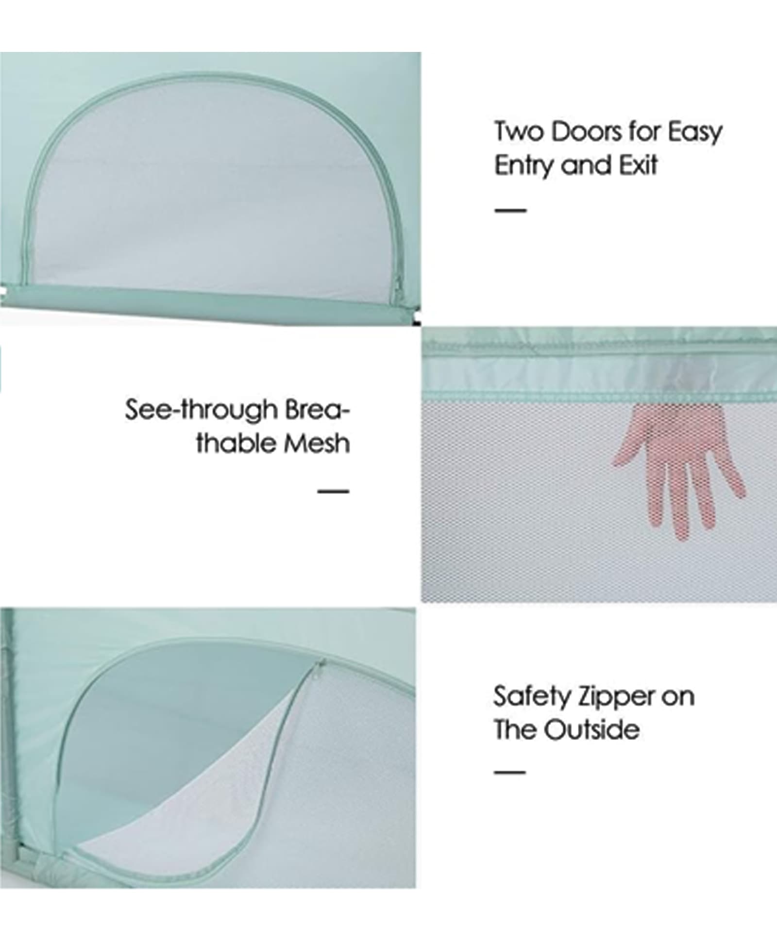 Babyhug Smart Portable Playpen - View 3