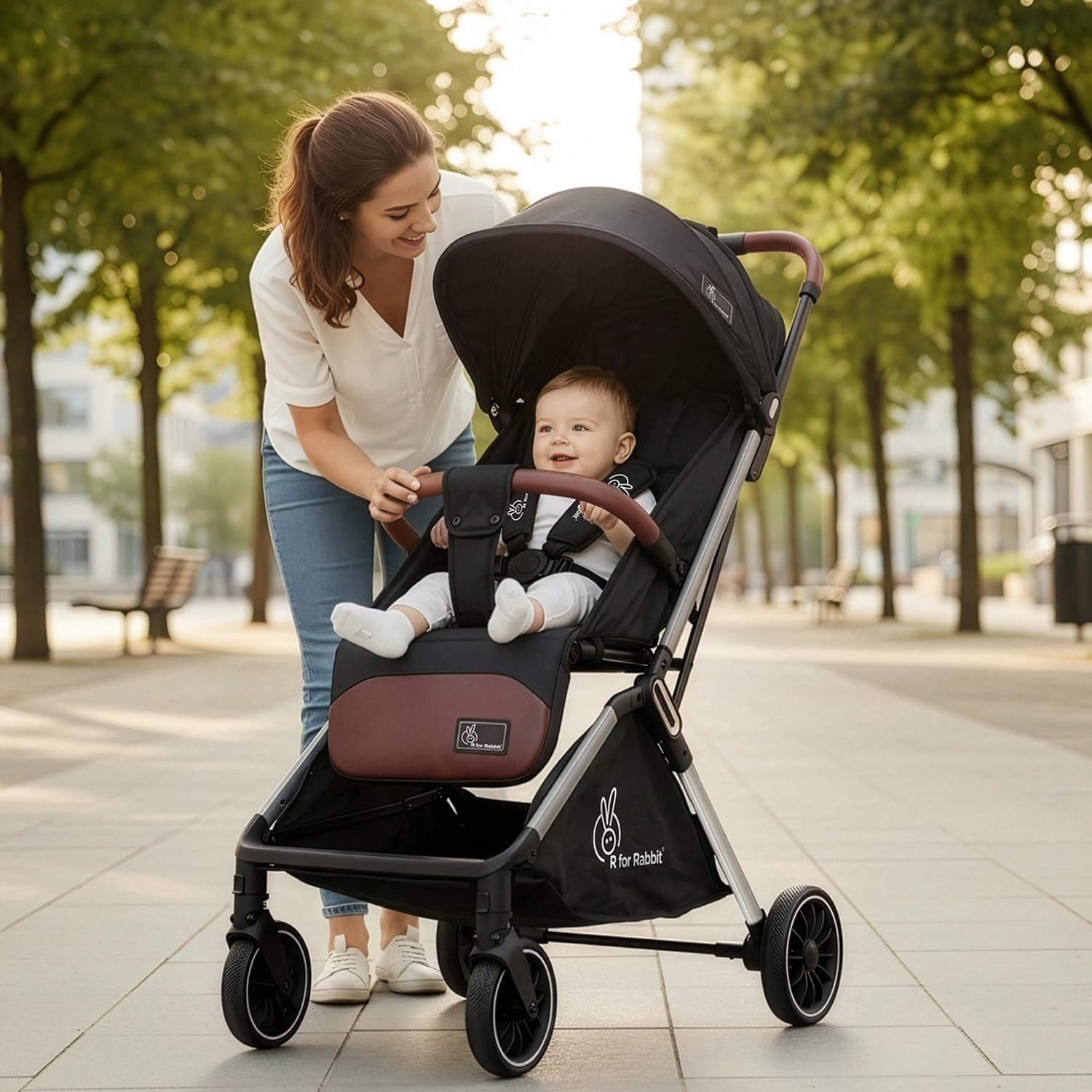 R for Rabbit Auto-Fold Stroller - View 4